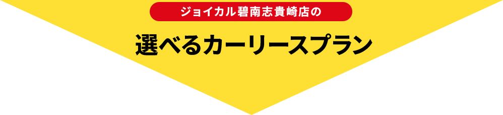ジョイカル碧南志貴崎店の選べるカーリースプラン
